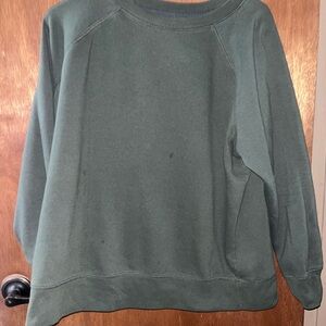 Terra & Sky Deep Green Crewneck Sweatshirt
